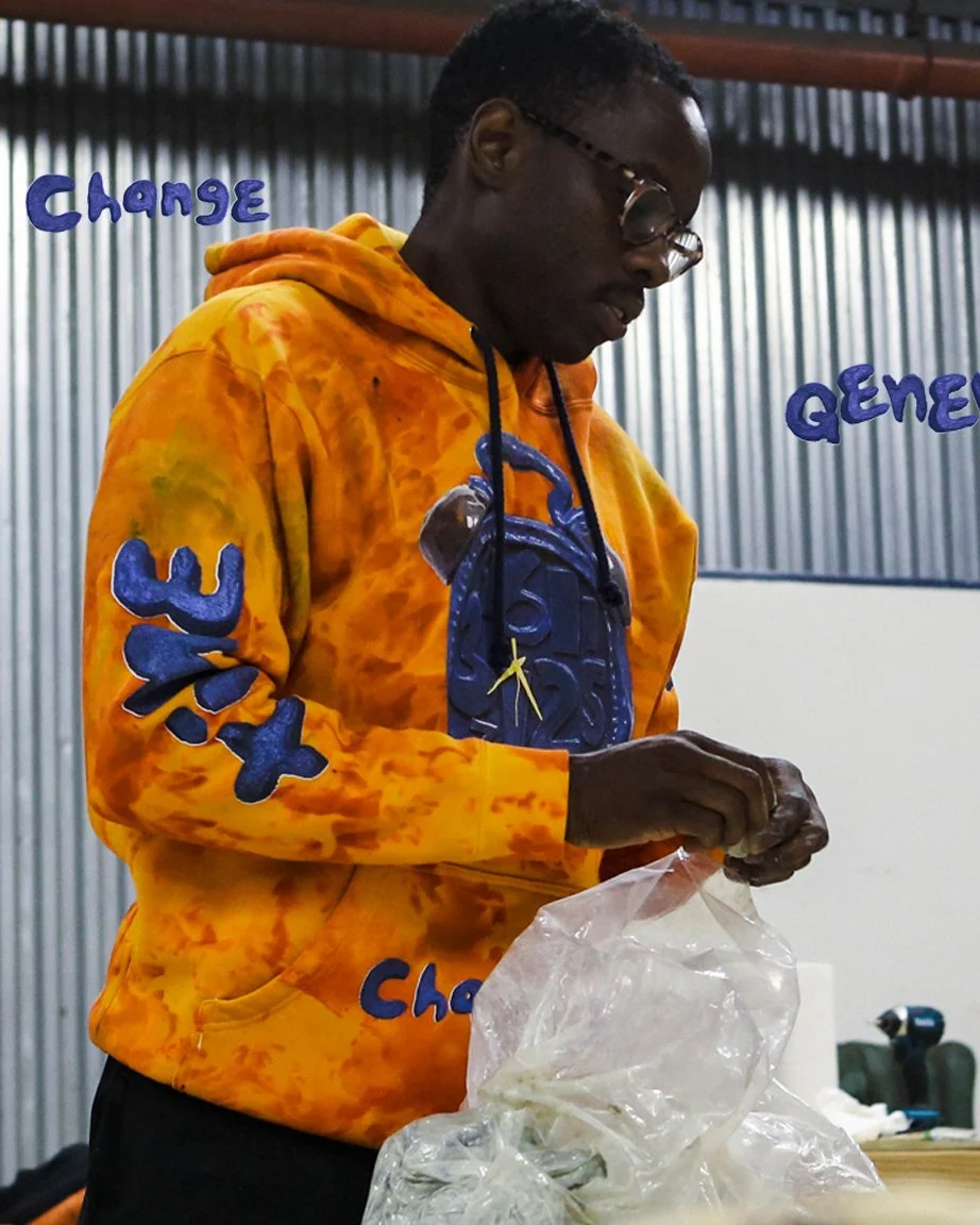 Woody De Othello x TCG hooded sweatshirt — Time Change Generator